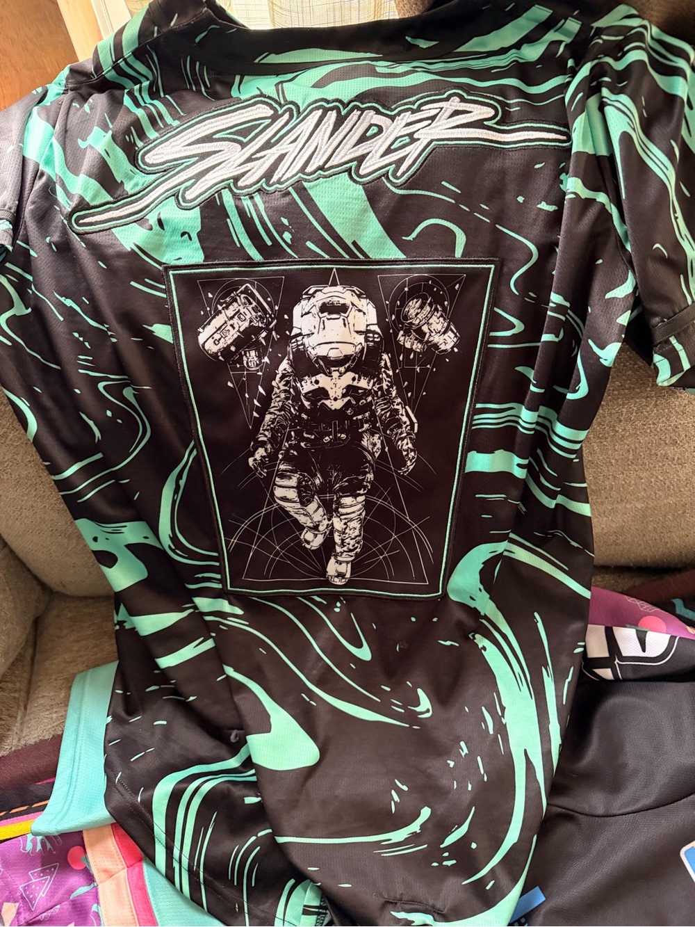 Slander baseball jersey